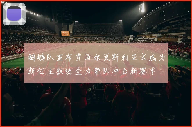 鹈鹕队宣布贾马尔莫斯利正式成为新任主教练全力带队冲击新赛季
